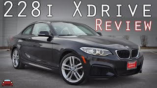 2015 BMW 228i XDrive Review  The BEST Sized BMW With All Wheel Drive [upl. by Adneram]