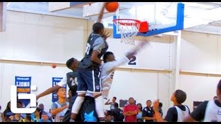 DeAaron Fox RISES Up and POSTERIZES a 610quot Defender DUNK OF THE Month [upl. by Aronek]