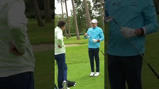 How Ian Poulter plays his chip and runs shortgame [upl. by Ylagam121]