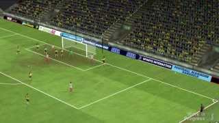 PreBeta FM14 Match Engine Footage English version [upl. by Oirramed]