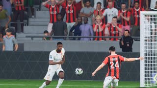 FC 24  OGC Nice vs RC Lens  Ligue 1 Uber Eats  Gameplay PS5 [upl. by Itsrik]