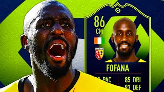 WORTH IT ⭐ 86 POTM FOFANA PLAYER REVIEW  FIFA 22 ULTIMATE TEAM [upl. by Yelak377]