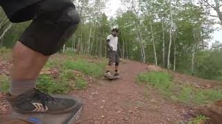 Red Head Mtn Bike Park  Onewheel GT  VESC  Summer 2023 [upl. by Gayler]