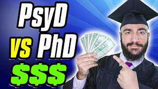 Earning Differences Between PsyD VS PhD  Earning Money As PsyD VS PhD [upl. by Grand395]