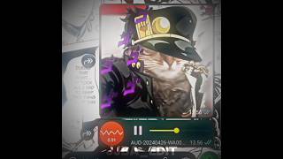 Kujo Jotaro Editshortsjojokujojotarojotarokujojotarojoestar [upl. by Rosaline]