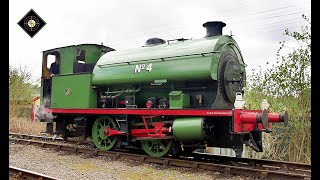 quotSwanscombe No 4quot  Pitsford amp Brampton station on the N amp LR 7424 steam preserved railway [upl. by Liza292]