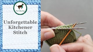 The Unforgettable Kitchener Stitch [upl. by Nywroc650]