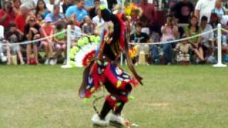 Tony Chicken Dancing AtCherokee 2009 Pow Wow 1st song [upl. by Gnirol433]