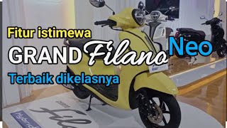 Fitur Yamaha grand filano 2024‼️motor terbaik dikelasnya [upl. by Notyalc]