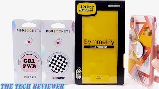 OtterBox Symmetry amp PopSockets PopGrips A Fun Upgrade to a Great Case for iPhone XR [upl. by Winshell987]