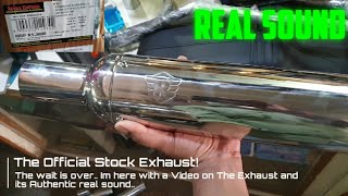 Peashooter  Royal Enfield Official Exhaust  Fitting and Real Sound  Peashooter exhaust Sound [upl. by Corrie]