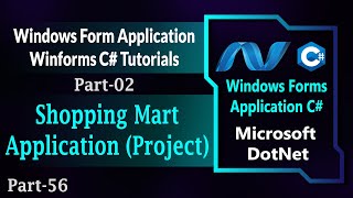 56  Shopping Mart Application Project In Windows Forms C  Winforms C  Part2 HindiUrdu [upl. by Jamin]