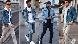 Blue Denim Shirt Outfits Ideas  Denim Shirt Men  Denim Shirt denimshirts [upl. by Cimbura]