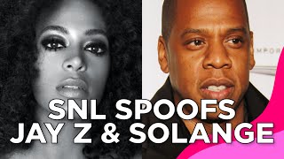 The SNL finale shows you what really happened between JayZ and Solange [upl. by Wivinah]