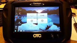 OTC Genisys Touch 3895 Modified Windows 7 Tablet  Diag Scanner Part 1 [upl. by Aztinad864]