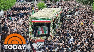 Iran begins funerals for President Raisi killed in helicopter crash [upl. by Epperson]