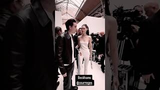 Brooklyn Beckham amp Nicola Peltz during Paris Fashion Week brooklynbeckham nicolapeltz [upl. by Leod]