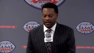 AdvoCare V100 Texas Bowl Press Conference  Kevin Sumlin 12916 [upl. by Ardekahs]