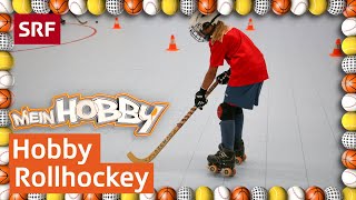 Rollhockey spielen lernen  Mein Hobby  SRF Kids – Kindervideos [upl. by Bryn]