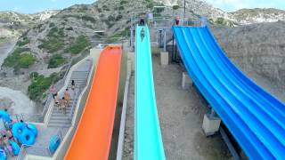 Aquatica Waterpark Kos Greece [upl. by Ennirok]