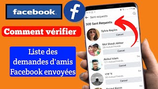 Comment vérifier la liste des demandes damis envoyées sur Facebook  Comment voir les demandes d [upl. by Gimble]