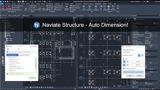 Naviate Structure Whats New  Auto Dimension [upl. by Naujik]