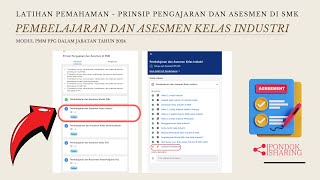 Latihan Pemahaman Pembelajaran dan Asesmen Kelas Industri [upl. by Ellenrahc]