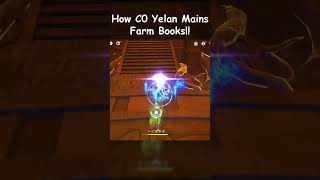 How Yelan Mains Farm Books Genshin Impact [upl. by Bricker]