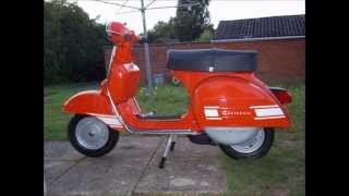 Vespa Rally 200 Restoration [upl. by Airpal]