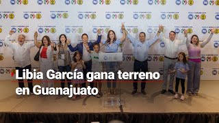 Elecciones2024MX  Libia García se coloca como virtual ganadora en Guanajuato según las cifras [upl. by Euqimod]