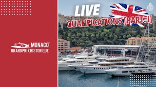 🛑 Qualifications LIVE Saturday Morning ENG  Grand Prix de Monaco Historique [upl. by Inalawi]