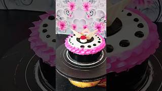 How to make chocolate cake flavour beautiful cake shortsfeedviralsvideo [upl. by Krishna]