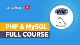 PHP Full Course  PHP Tutorials for Beginners  PHP and MySQL Tutorial  Simplilearn [upl. by Colombi770]