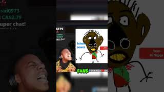 IShowSpeed Funny Fan Art Reaction [upl. by Yllatan805]