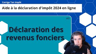 Déclaration des revenus fonciers 2024  astuces case par case [upl. by Iliam710]