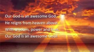 Awesome God  Rich Mullins  lyric video [upl. by Ttenaej284]