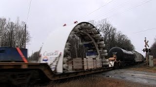 TUNNEL BORE CN 2663 at Woods 22NOV2013 [upl. by Murvyn]