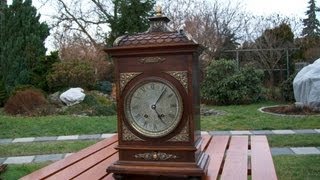 Lenzkirch Bracket Clock 1872 [upl. by Delwin]