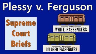 quotSeparate But Equalquot  Plessy v Ferguson [upl. by Belford363]