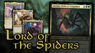 Shelob Child of Ungoliant EDH Gameplay  MTG Lord of the Rings [upl. by Secundas821]