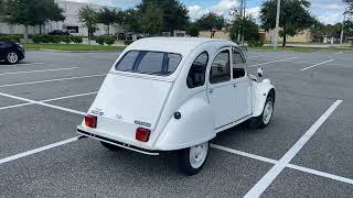 PCARMARKET Auction Walk Around  1986 CITROËN 2CV6 SPECIAL 4SPEED [upl. by Lizned247]