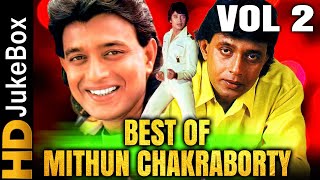 Best Of Mithun Chakraborty Vol 2  Top 12 Songs  मिथुन के टॉप १२ सुपरहिट हिंदी गाने [upl. by Benedick318]