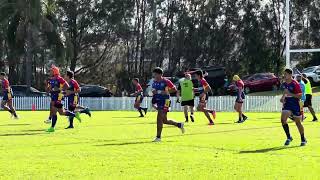 2024 Rd 1 St Johns Eagles u14D1 vs Hills Bulls u14D1 1st Half [upl. by Ddej]