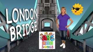 London Bridge  Fun Animated Kids Song [upl. by Leraj]