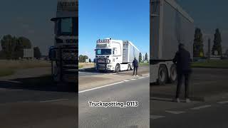 NIEUWDORP 👌🤙🤩 goviral scaniav8power poah trucker scania trucking like subscribe [upl. by Aenit]