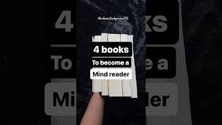 4 books to become a mind reader [upl. by Hoi]