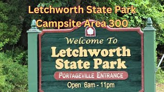 Letchworth State Park Campsite area 300 [upl. by Asante]