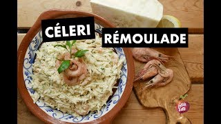 CELERI REMOULADE AUX CREVETTES NORDIQUES 🦐 Salade La petite bette [upl. by Montagna181]