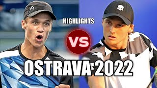 Jozef Kovalik vs Jonas Forejtek OSTRAVA 2022 Highlights [upl. by Carly]