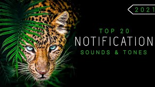 Top 20 Notification Sounds  Tones  Download links 👇  Trend Tones [upl. by Udele]